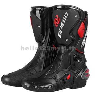 รองเท้าบูทรถจักรยานยนต์วิบาก Botas Moto SPEED BIKER สําหรับผู้ชาย LGZE