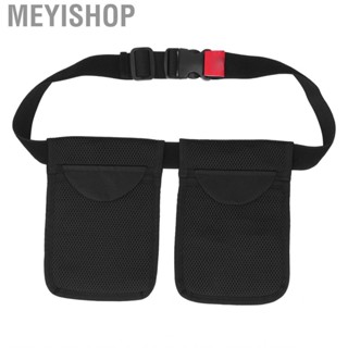 Meyishop Breast Drainage Bag 2 Pockets Pocket Portable Reusable Black Negative Pressure for Female Surgery Recovery