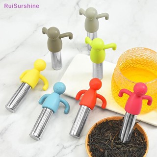 Ruisurshine ใหม่ ที่กรองชา เครื่องเทศ แบบสร้างสรรค์ อุปกรณ์เสริม สําหรับชงชา