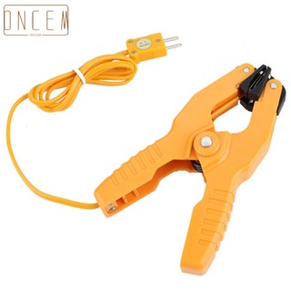 【ONCEMOREAGAIN】HT-05 Pipe Clamp Temperature Le ad K-Type Probe Thermocouple Sensor -40 ~200°C