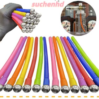 Suchenhd หลอดซิลิโคน แรงดันสูง 24 ซม. สีสันสดใส สําหรับล้างรถยนต์