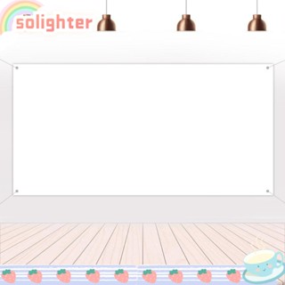 Solighter ป้ายแบนเนอร์ ขนาดใหญ่ สีขาว ไม่สะท้อนแสง สําหรับถ่ายภาพสตูดิโอ