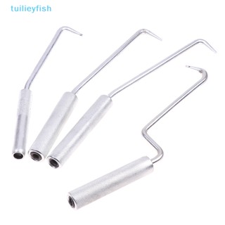 【tuilieyfish】อุปกรณ์ลวดเหล็ก พร้อมตะขอ สําหรับใช้ในการผูกเชือก