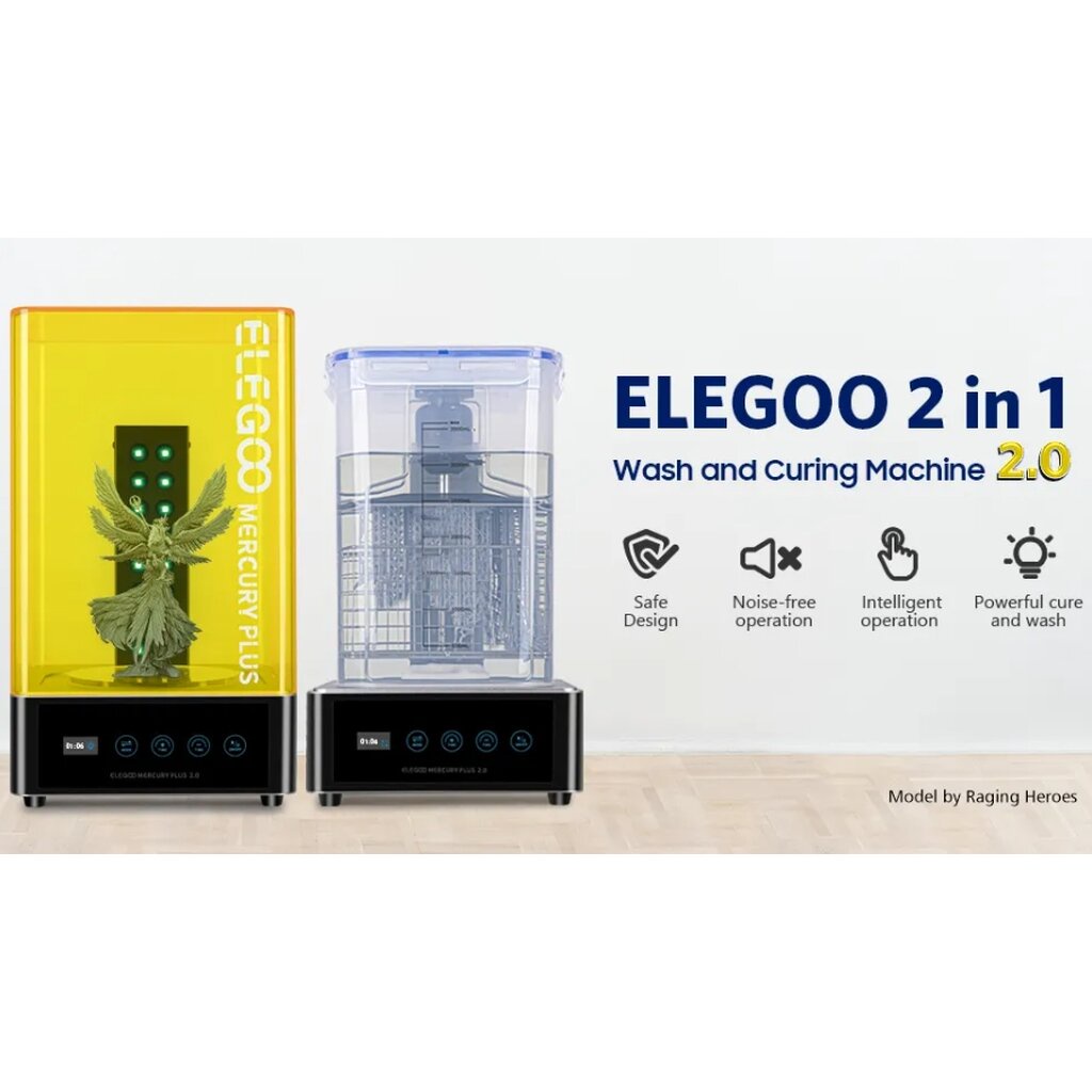 Elegoo wash & cure รุ่น Mercury Plus V2.0