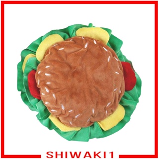 [Shiwaki1] หมวกแฮมเบอร์เกอร์ ขนาดเล็ก สําหรับสัตว์เลี้ยง ลูกสุนัข แมว