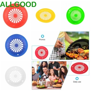 Allgoods ถาดพลาสติก น้ําหนักเบา ทนทาน สําหรับใส่อาหาร 10 ชิ้น