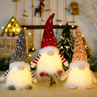 Christmas_ ตุ๊กตาคนแคระ ไร้หน้า ทนต่อการสึกหรอ สําหรับตกแต่งบ้าน วันคริสต์มาส