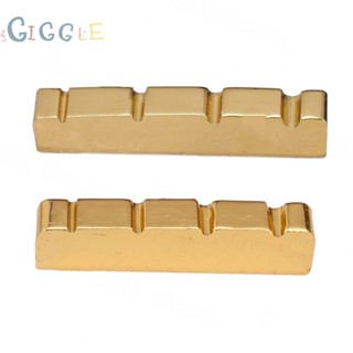 ⭐NEW ⭐Bass Guitar Nut 4 String Brass Nut For Electric Brass Parts Gold Plated 38 42mm