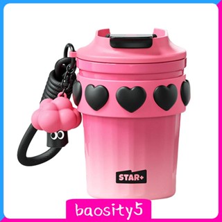 [Baosity5] แก้วกาแฟสุญญากาศ มีฉนวนกันความร้อน 380 มล. พร้อมฝาปิด สําหรับของขวัญวันเกิด