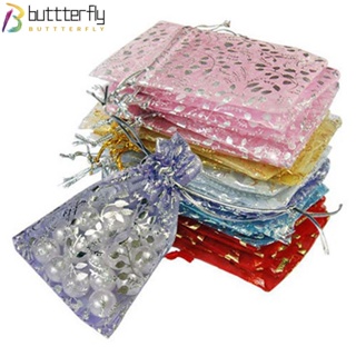 Buttterfly กระเป๋าเครื่องประดับแฟชั่น ลายดอกกุหลาบ 50 ชิ้น