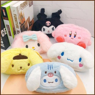 กระเป๋าดินสอ ขนาดใหญ่ จุของได้เยอะ ลาย Sanrio mymelody Kuromi Pompom Purin Cinnamon Cinnamoroll Kirby น่ารัก สําหรับนักเรียน SN2 NS2