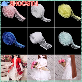 Shoogth ถุงน่องผ้าลูกไม้ คุณภาพสูง สําหรับตกแต่งตุ๊กตา DIY