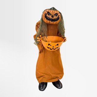 ผีฟักทองถือถ้วยใส่ขนม Halloween SH21064