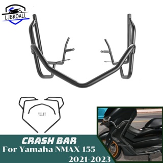 Ljbkoall กันชนบาร์เครื่องยนต์ อุปกรณ์เสริม สําหรับ Yamaha NMAX 155 2021 2022 2023 NMAX155