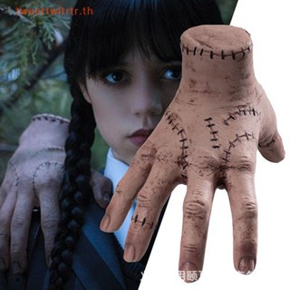 Trwitr ฟิกเกอร์ยาง ลาย Lofytain Halloween Horror Wednesday Thing Hand From Addams สําหรับตกแต่งบ้าน ปาร์ตี้ฮาโลวีน