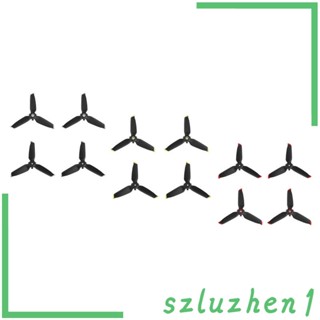 [Szluzhen1] อะไหล่ใบพัด สีแดง สําหรับโดรน 2 คู่