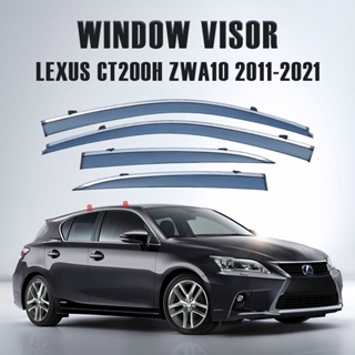 ที่บังแดดหน้าต่างรถยนต์ PC อุปกรณ์เสริม สําหรับ Lexus CT200H MK1 ZWA10 2011-2021 4 ชิ้น