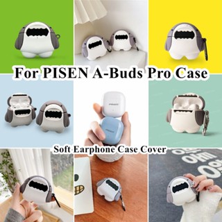 พร้อมส่ง!  เคสหูฟัง แบบนิ่ม ลายการ์ตูน สําหรับ PISEN A-Buds Pro PISEN A-Buds Pro