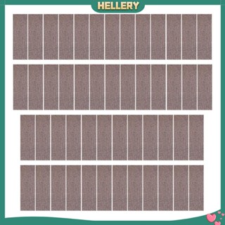 [HelleryTH] แผ่นกระดาษทรายขัด ป้องกันทราย สําหรับผนังแห้ง กระจก 50 ชิ้น