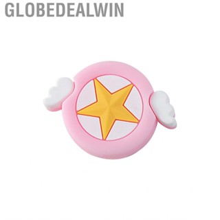 Globedealwin Cute Cartoon Cable Winder USB Protector Silicone Cord Retractor for Household Office