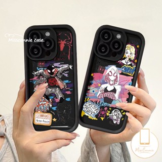 เคสโทรศัพท์มือถือ ลายการ์ตูนสไปเดอร์แมนน่ารัก สําหรับ Oppo A57 A16 A17 A5s A3s A54s A16s A77 A95 A92 A52 A1k A7 A53 A12 A74 A96 A77s A76 A31 A17k A9 A55 A15S A16E A16K