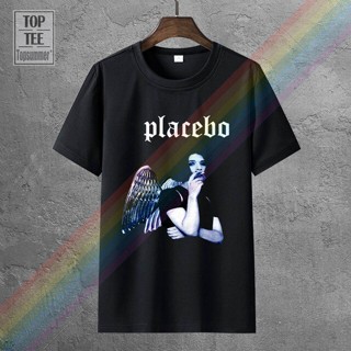 เสื้อยืด พิมพ์ลายวงร็อค Placebo Tee Brian Molko Alternative Lantana S 3Xl