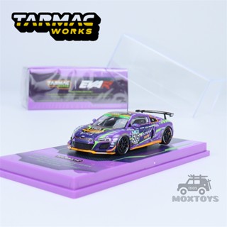  Tarmac โมเดลรถยนต์ EVA RT TYPE-01 R8 LMS GT4 1:64 2021