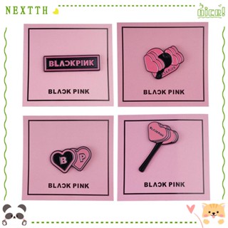 Nextth เข็มกลัด BLACKPINK น่ารัก สําหรับตกแต่งเสื้อผ้า