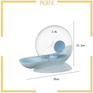 [Perfk] เครื่องจ่ายน้ําอัตโนมัติ 2.8 ลิตร สําหรับสัตว์เลี้ยง สุนัข แมว กระต่าย