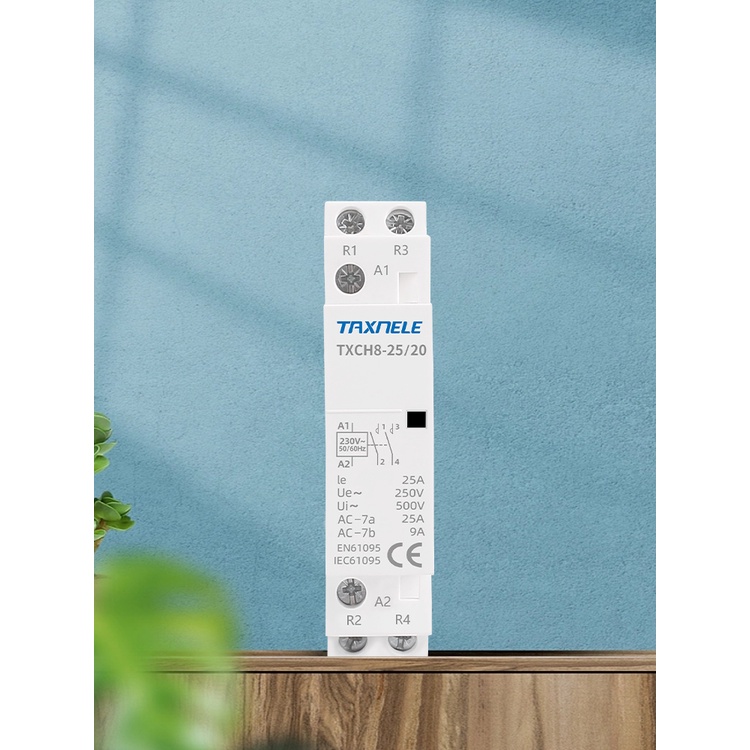 รางคอนแทคเตอร์ 2P 16A 25A 220V 230V 50 60HZ 2NO 2NC 1NO1NC สําหรับบ้าน โรงแรม ร้านอาหาร ราคา ถูกที่สุด ดีลบีเคเค แกลเลอรีภาพที่ 4