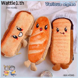 Wttle กล่องดินสอ ผ้าแคนวาส แบบพกพา สําหรับใส่เครื่องเขียน โรงเรียน