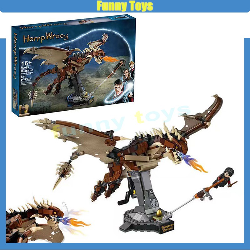 โมเดลบล็อกตัวต่อ 76406 Hungarian Ceratopsaurus ของเล่นสําหรับเด็ก และผู้ใหญ่