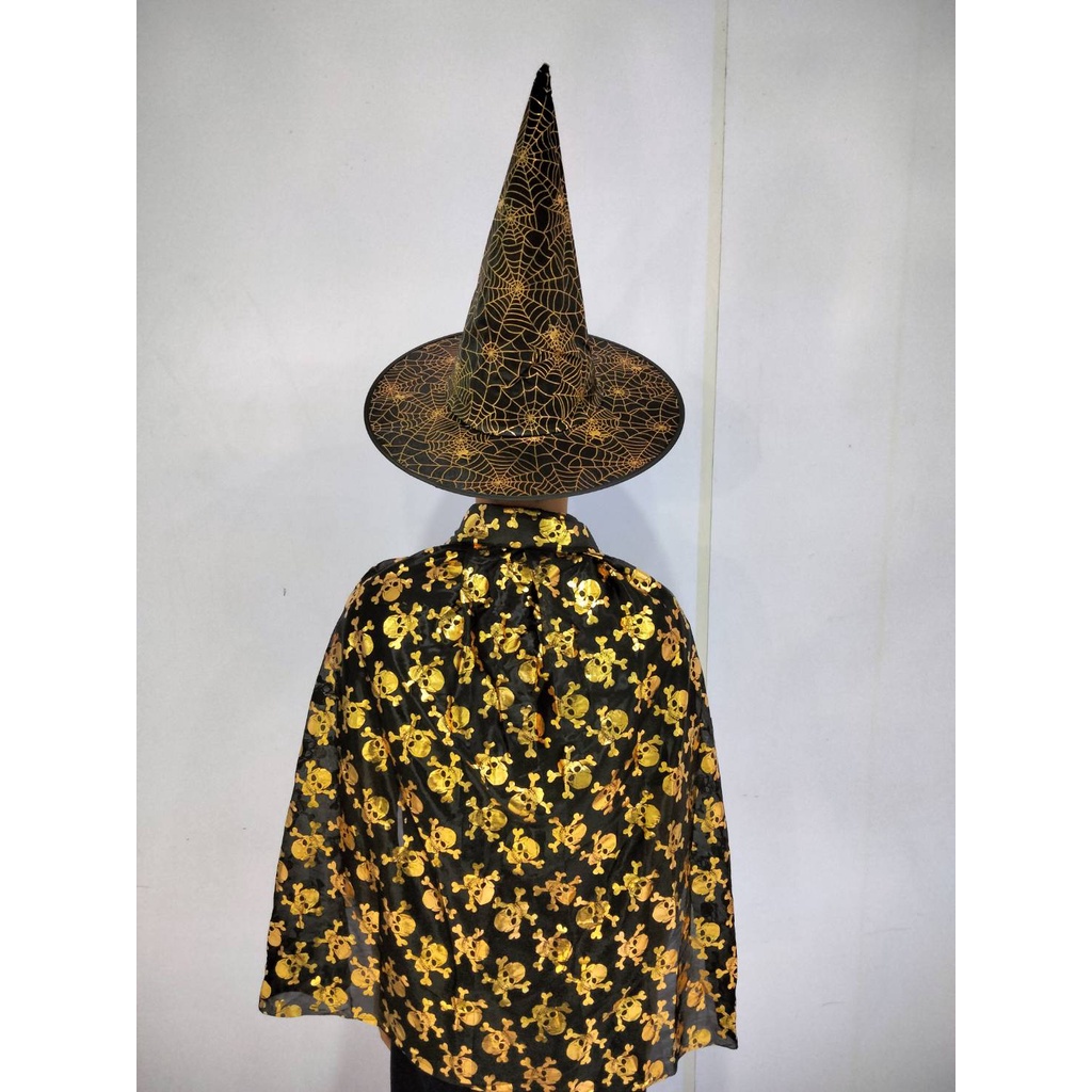 ชุดฮาโลวีน ชุดพ่อมดชุดแม่มด พร้อมหมวกฟรีไซส์ ชุดฮาโลวีนพร้อมส่ง  ส่งจากไทย มีบริการเก็บเงินปลายทาง ราคา ถูกที่สุด ดีลบีเคเค แกลเลอรีภาพที่ 2