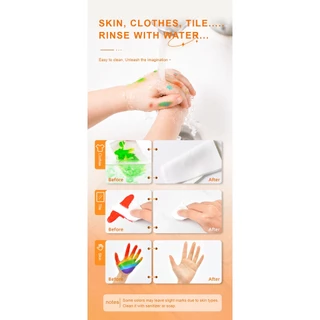 Mideer มิเดียร์ Finger Paint สีสำหรับเพ้นท์ศิลปะจากฝ่ามือ MD4110