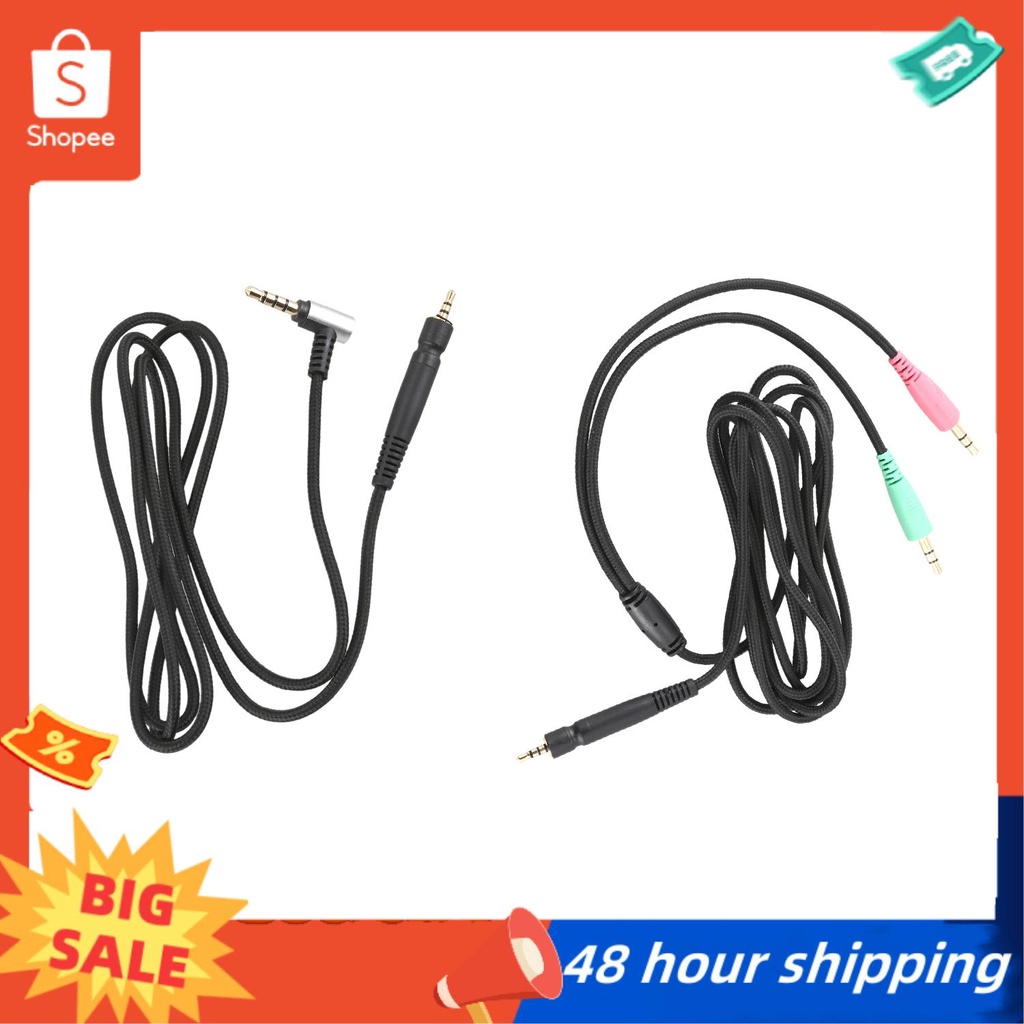 ？ พร้อมส่ง สายเคเบิลหูฟัง แบบเปลี่ยน สําหรับ Sennheiser G4ME ONE GAME ZERO 373D GSP 350 GSP 500 GSP 600