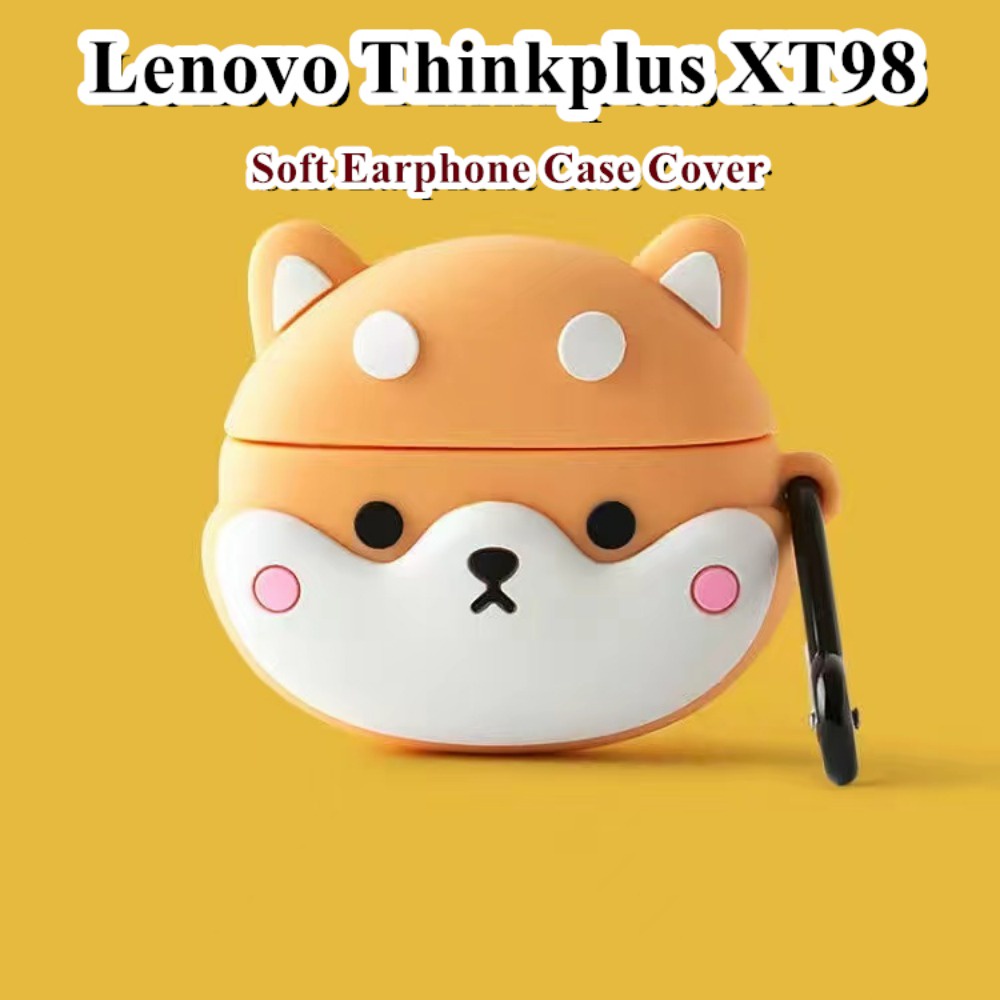 【จัดส่งรวดเร็ว】เคสหูฟังซิลิโคนนิ่ม ลายการ์ตูน สําหรับ Lenovo Thinkplus XT98
