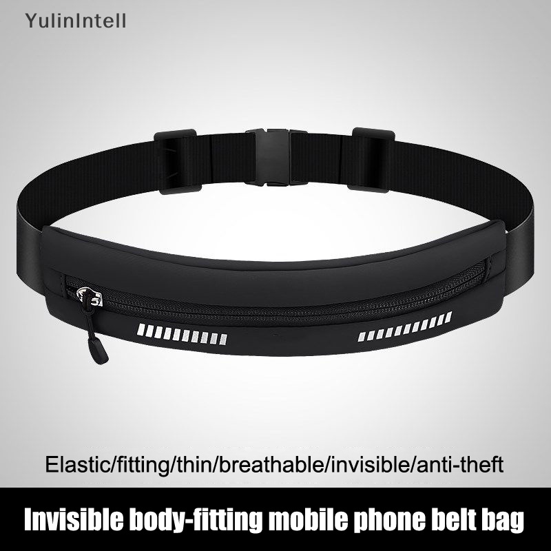 Ylth กระเป๋าคาดเอว กันน้ํา กันฝุ่น สําหรับใส่โทรศัพท์มือถือ เหมาะกับการวิ่ง เล่นกีฬา ฟิตเนส QDD
