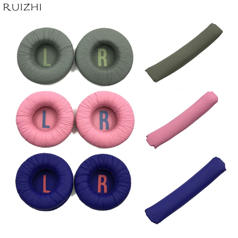 แผ่นฟองน้ําครอบหูฟัง แบบนิ่ม สําหรับ JBL JR300 JR300BT JR310BT