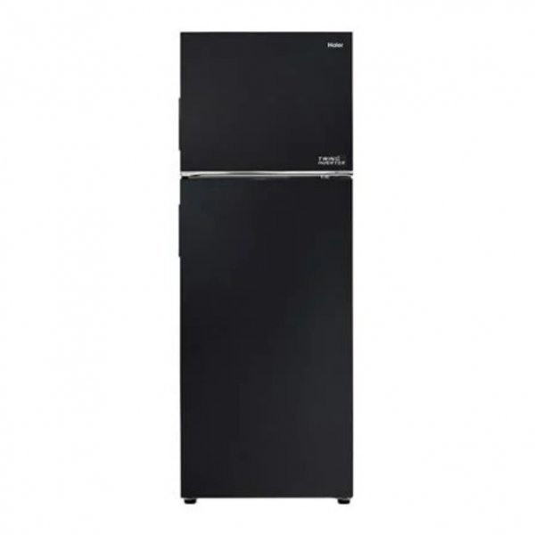 Ghouse Online-HAIER ตู้เย็น 2 ประตู Inverter ขนาด 11.8 คิว รุ่น HRF-320MNI สีดำ สินค้าขายดี