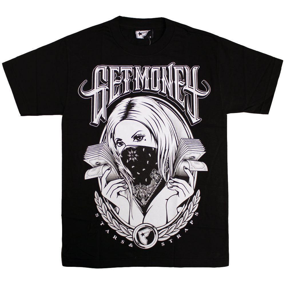 Famous Stars Straps Cash Fashion versatile men's T-shirt