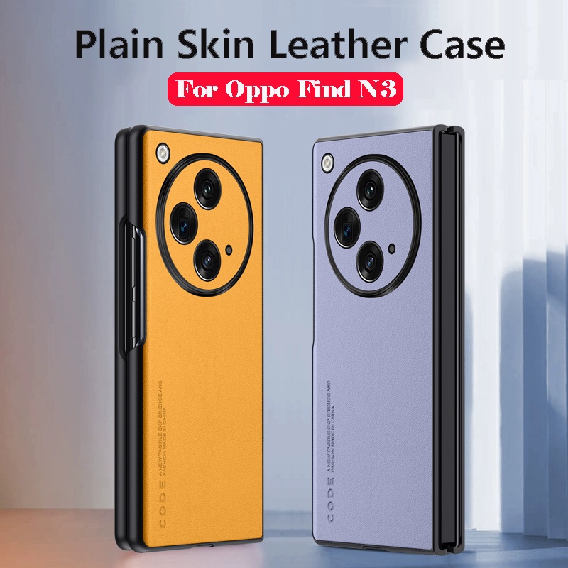 เคสโทรศัพท์มือถือหนัง ซิลิโคนนิ่ม กันกระแทก กันรอยขีดข่วน สําหรับ Oppo Find N3 FindN3 Flip 5G 2023