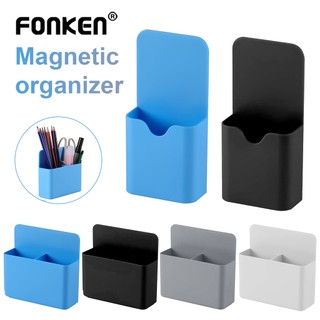 Fonken กล่องแม่เหล็ก พลาสติก สําหรับเก็บปากกา ดินสอ ในตู้เย็น