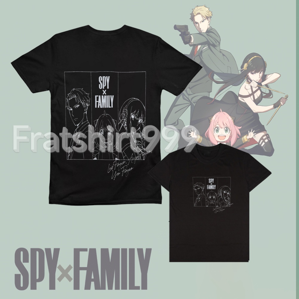 มีหลายสี Anime top SPY x FAMILY T-Shirt Loid Forger Yor Briar Anya shirt Jason Cosplay Sports Trendy