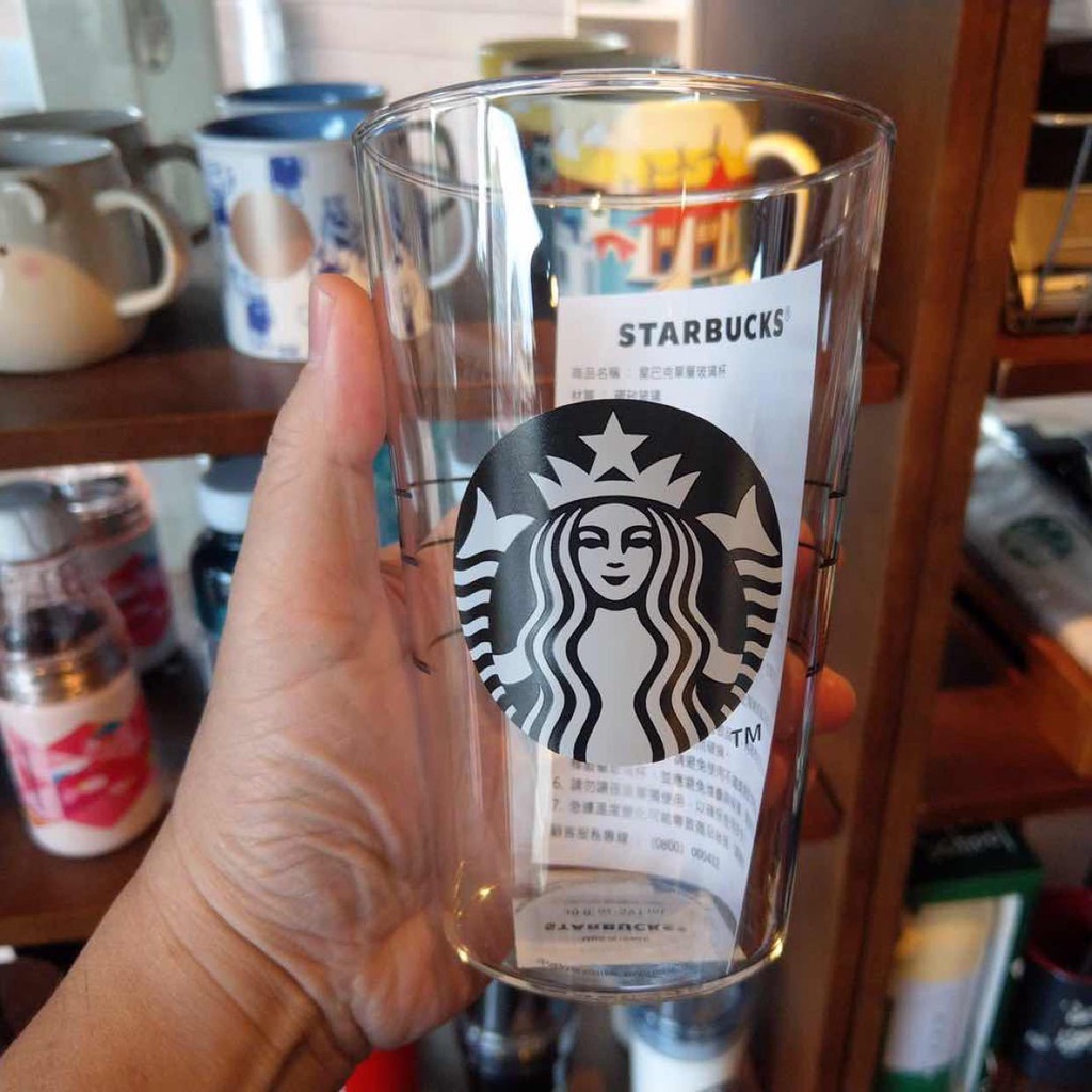 Taiwan แก้วใส่เครื่องดื่มร้อน เย็น ลายโลโก้ Starbucks เรียบง่าย ความจุขนาดใหญ่ 2021