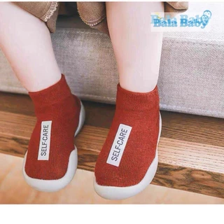 รองเท้าเด็กหัดเดินข้อสั้น นุ่ม พื้นยาง กันลื่น Size 11-14 cm WZ14