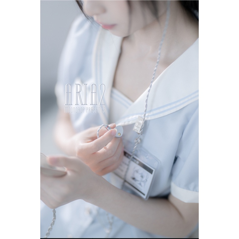 Moondrop ARIA 2 หูฟังประสิทธิภาพสูง IEMs หูฟังที่ถอดออกได้สาย 0.78 มม.2pin 3.5/4.4 มม.ปลั๊ก Aria2 - รูปที่ 6