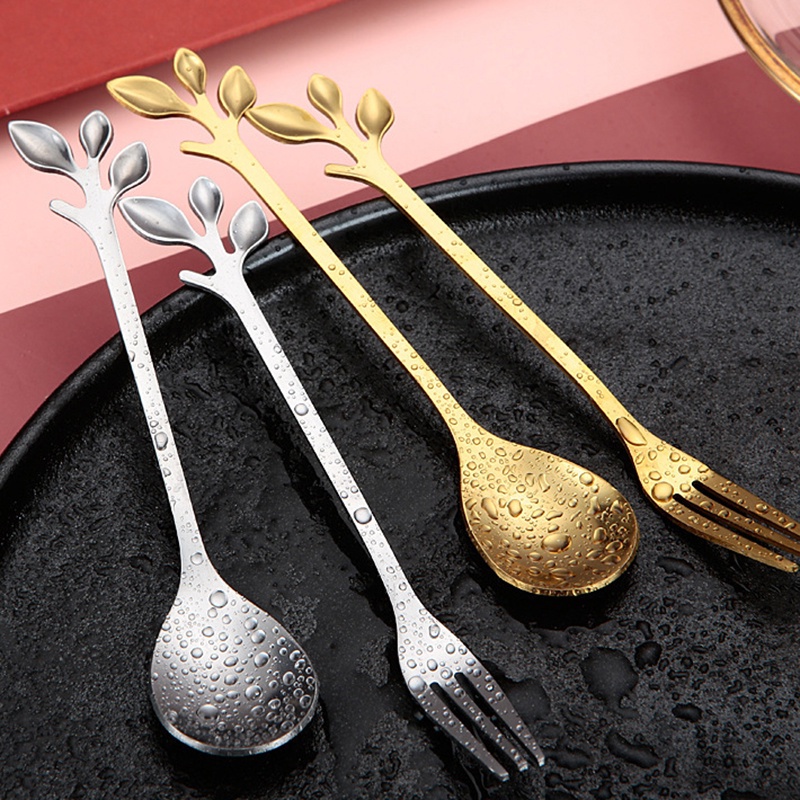 ช้อนทอง ช้อนกาแฟสแตนเลส ช้อนทานกาแฟ   RY