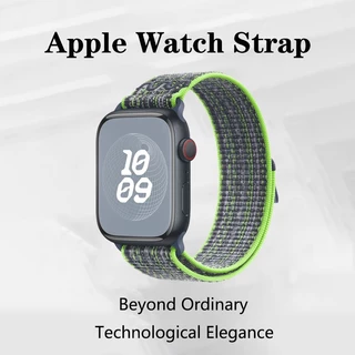 สายนาฬิกาข้อมือไนล่อน สําหรับ iWatch Ultra2 49 มม. iWatch Series Ultra2 9 8 7 se 6 5 4 45/41/44/42/38 มม. 40 มม.