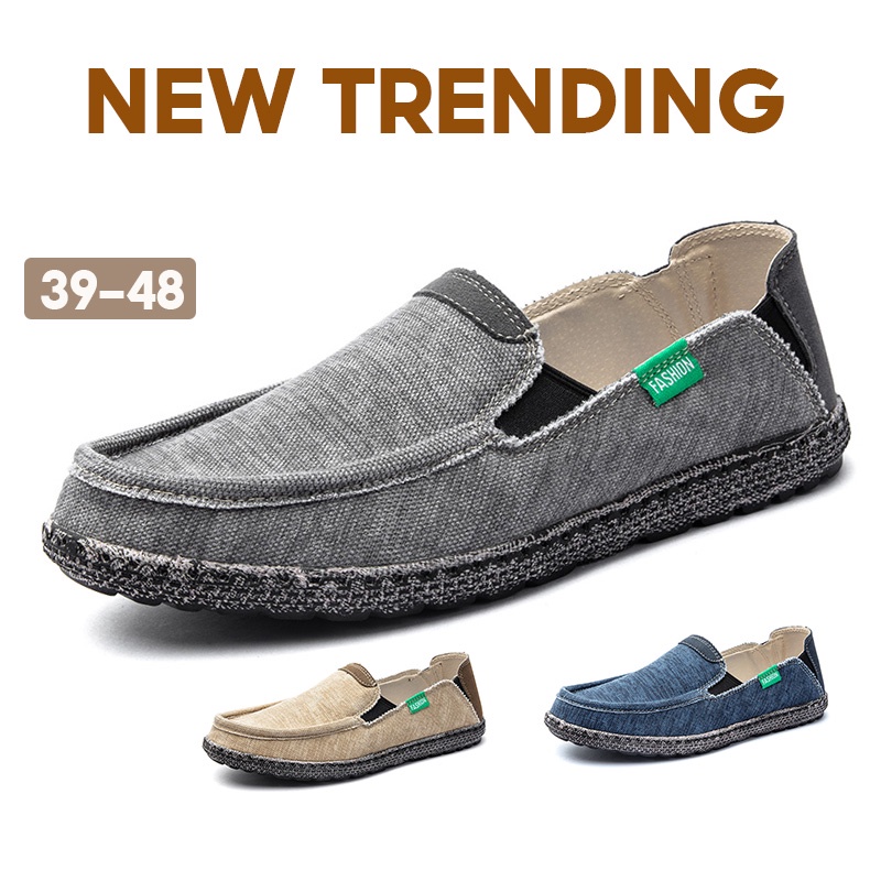 Hey Dude Classic Dude รองเท้าผ้าใบ ใส่สบาย สําหรับผู้ชาย ไซซ์ 39-48