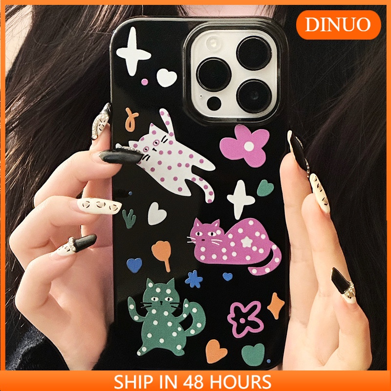 เคสโทรศัพท์มือถือ ลายแมวเจลลี่ สําหรับ Iphone 15 14promax 13 12 11 XR XS X XSMAX 7 8PLUS